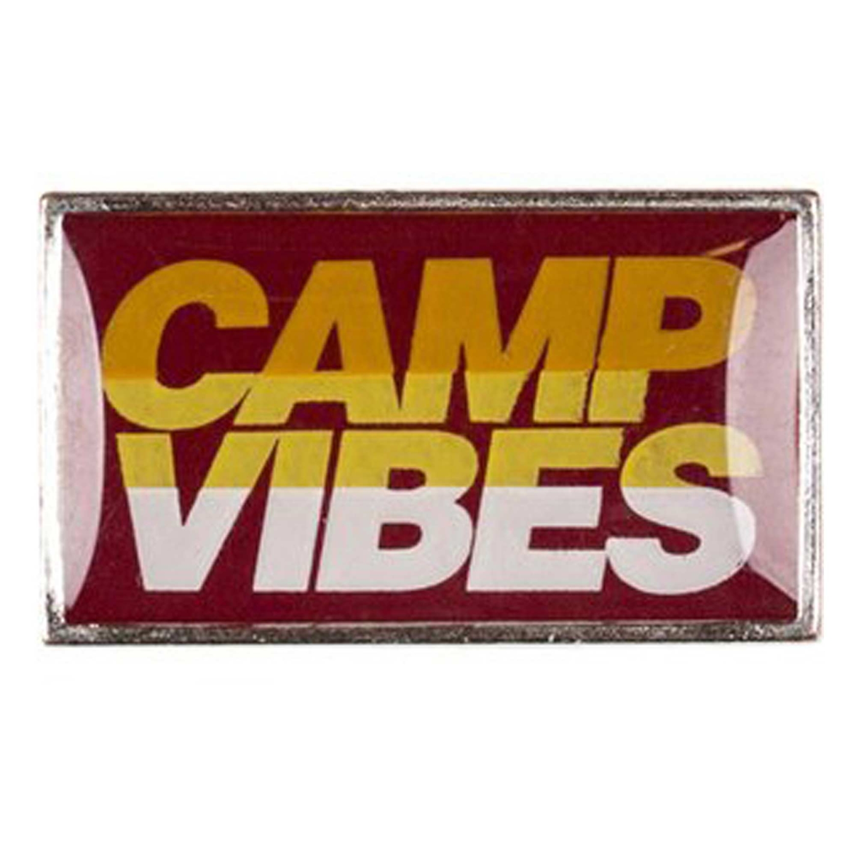 POLER Acc. CAMP VIBES PIN, red