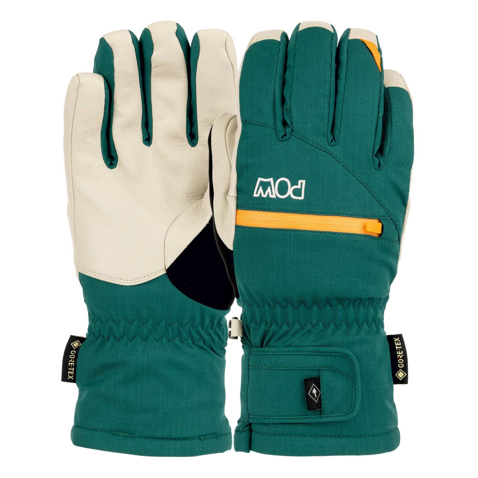 POW Glove WOMEN CASCADIA GTX SHORT GLOVE + COMMON FIT forest smoke