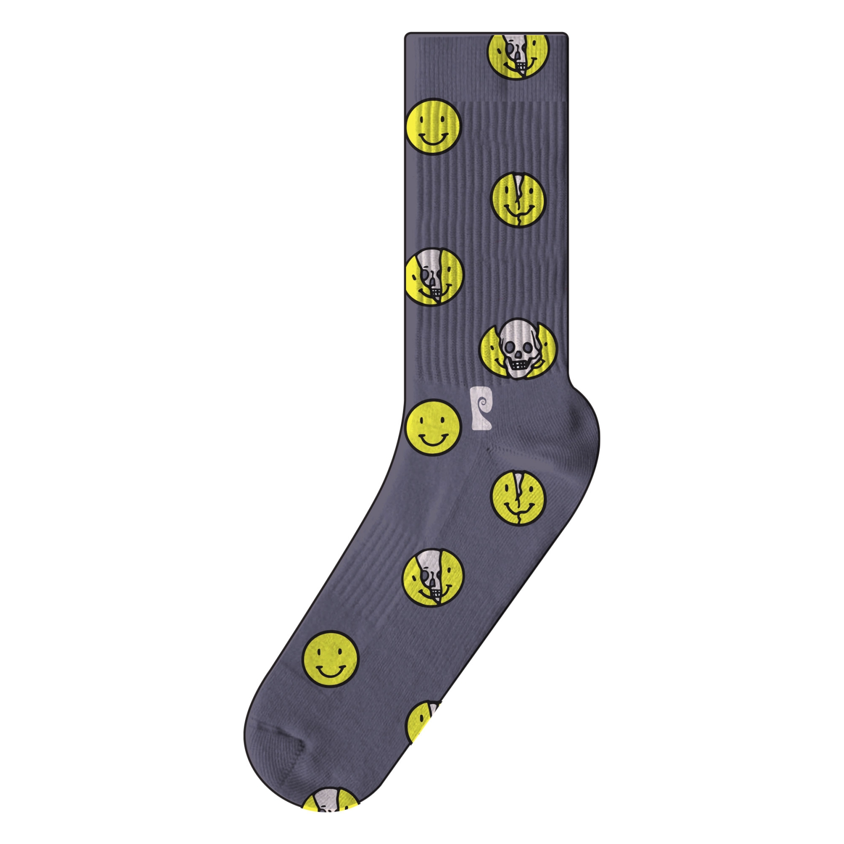 PSOCKADELIC Socks HAPPY 2 DEATH  1-Pair, grey