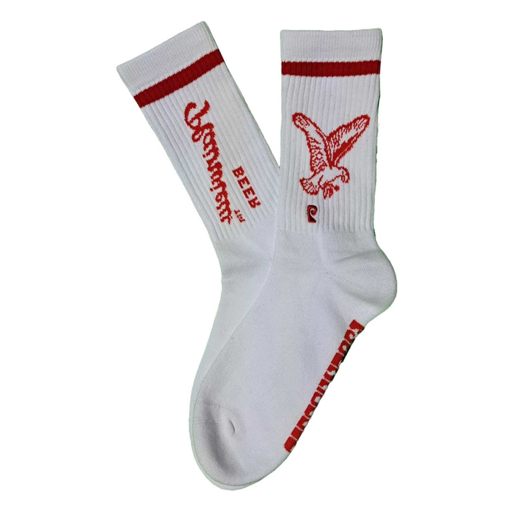 PSOCKADELIC Socks PLAIN VIEW 1-Pair, white