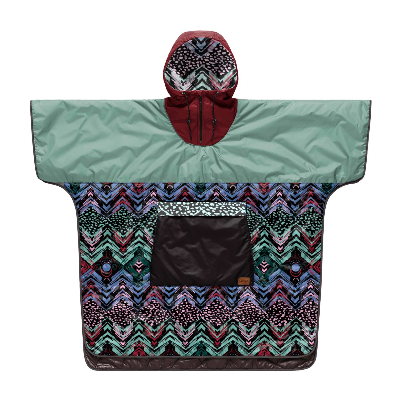 RUMPL Poncho ORIGINAL PUFFY PRINTED new moon