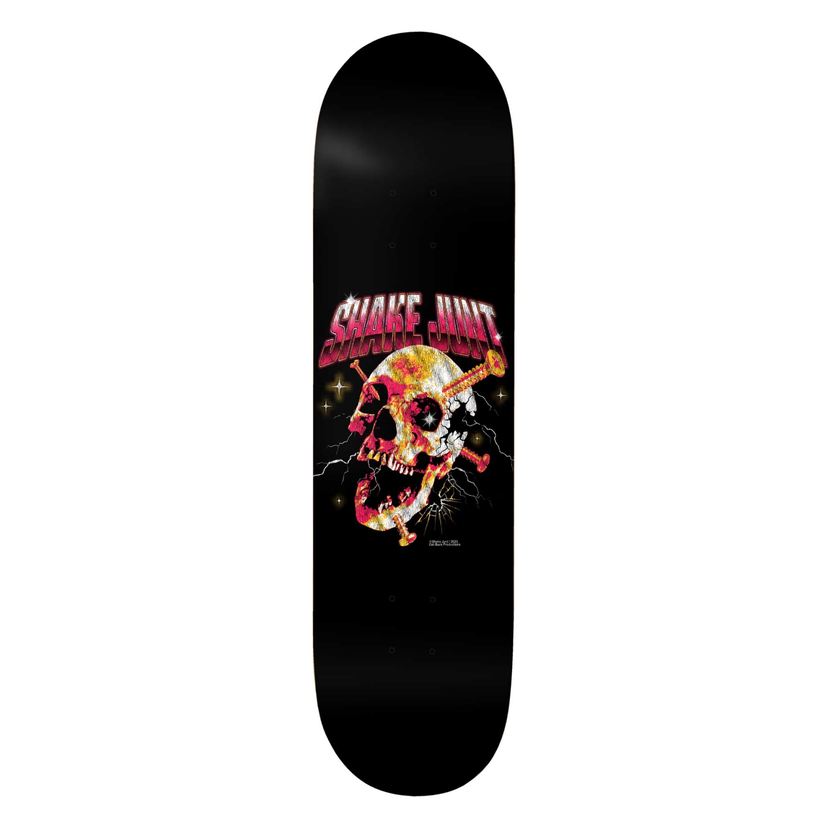 SHAKE JUNT Deck SKULL SKREW 3 8.25, black 8.2''