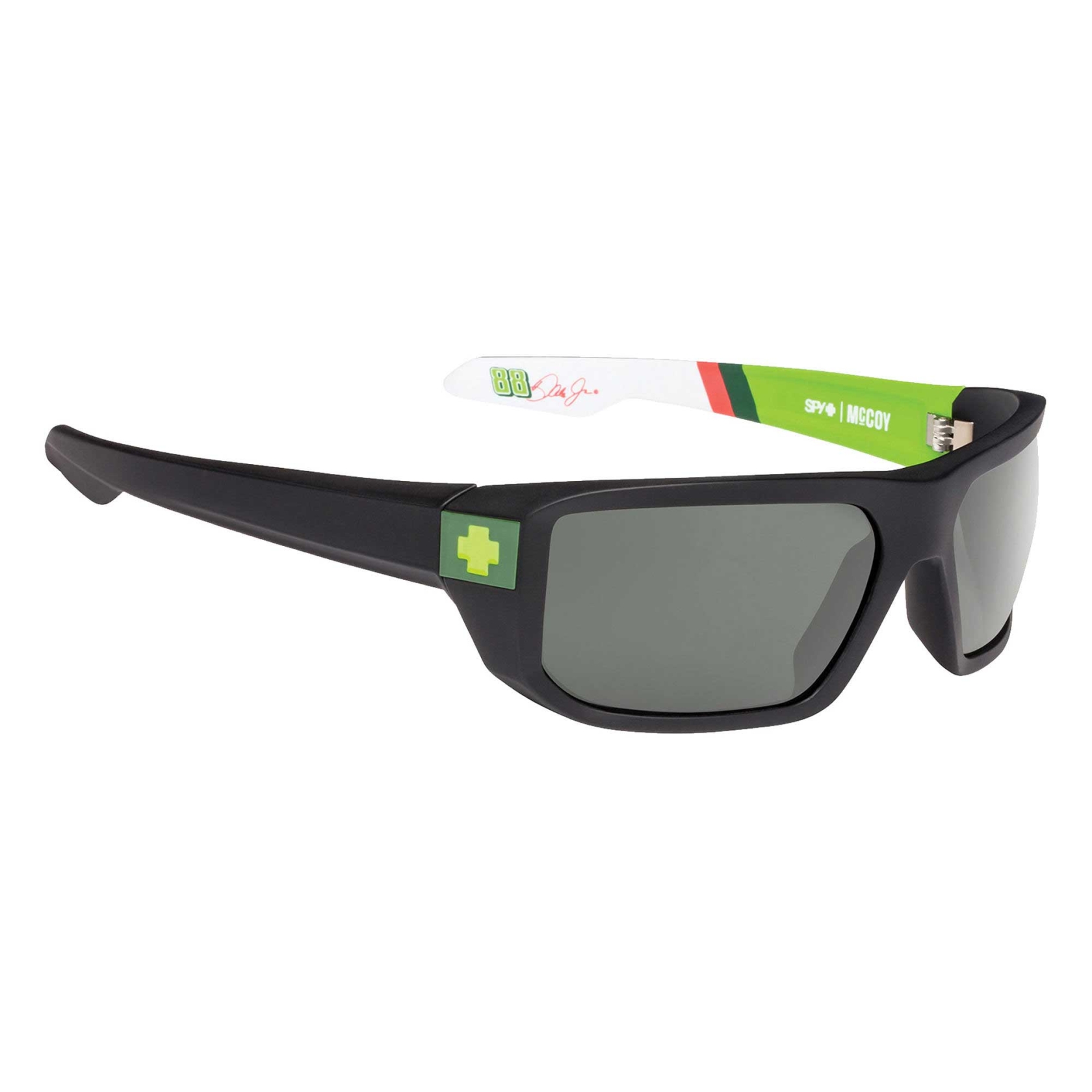 SPY Sunglasses DIRTY MO, DIET MTN DEW LIVERY - HAPPY BRONZE W/ GREEN SPEC